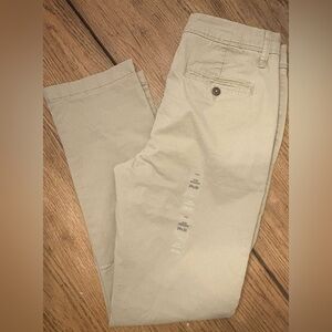 Aeropostale Men's Khaki Chino Pants - Light Beige